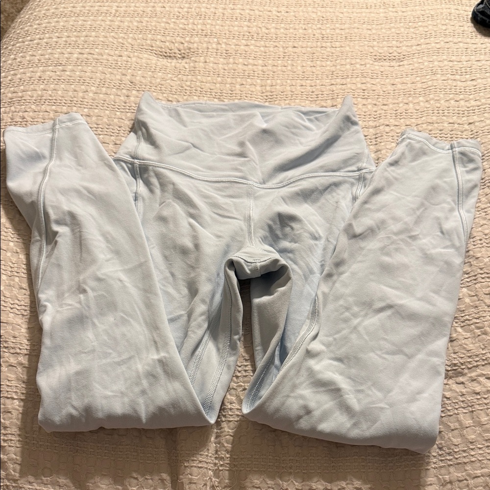 lululemon athletica Light Blue High-Waist Leggings